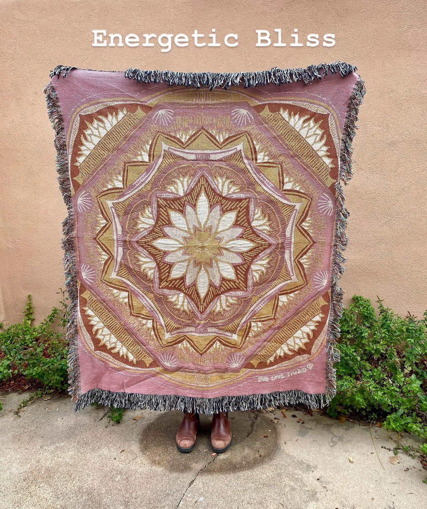 Energetic Bliss | Woven Mandala Blanket