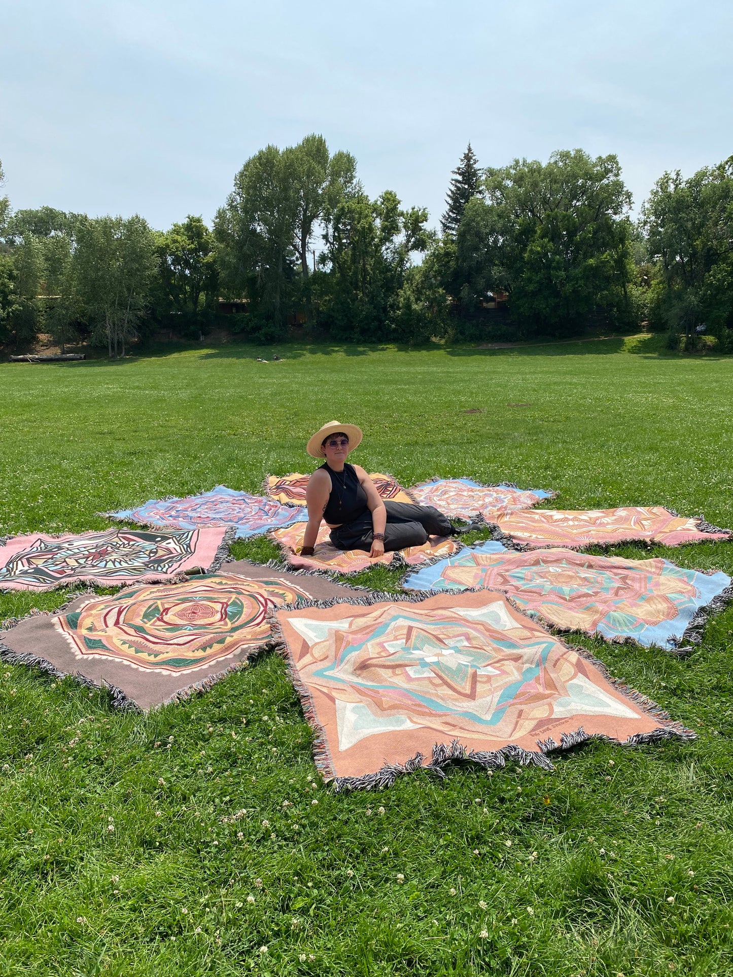 Santa Fe | Woven Mandala Blanket