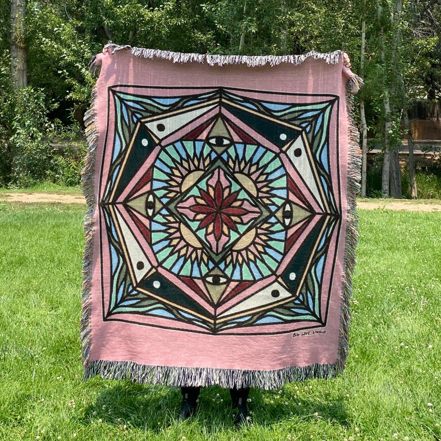 Alignment | Woven Mandala Blankets