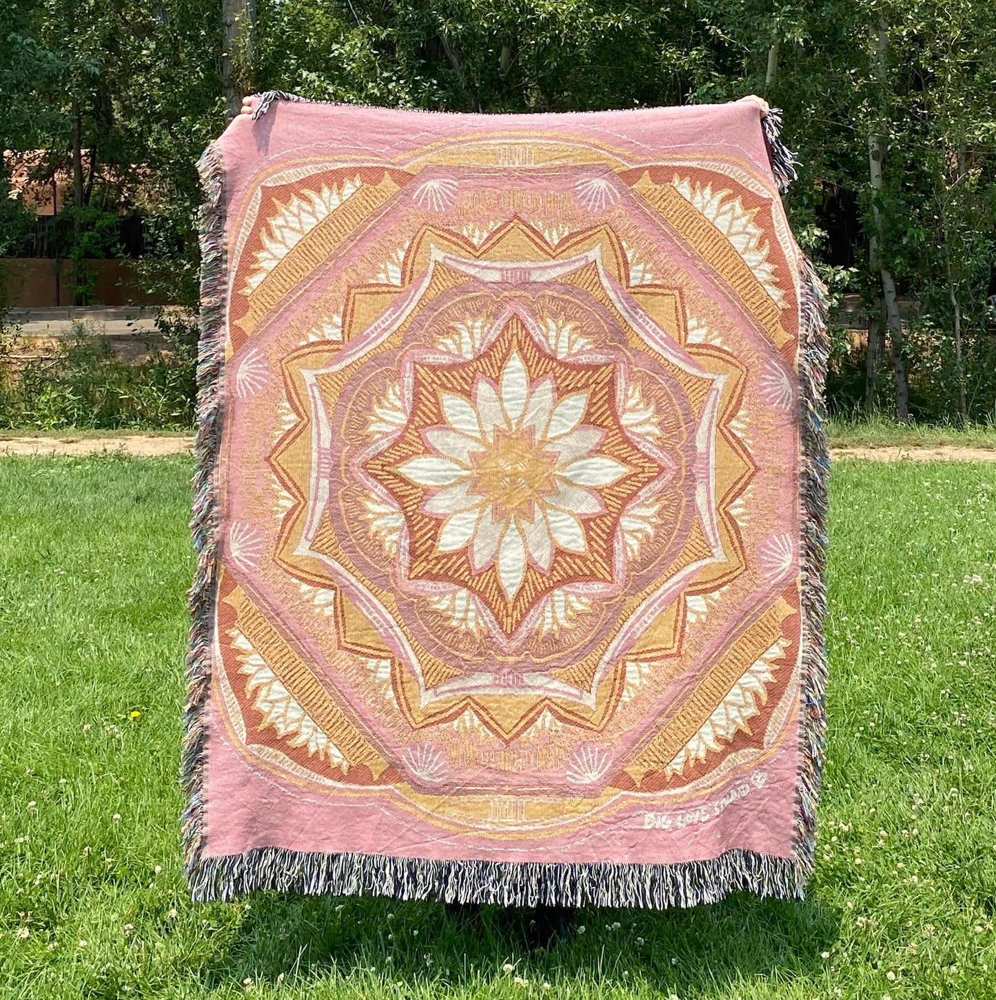 Energetic Bliss | Woven Mandala Blanket