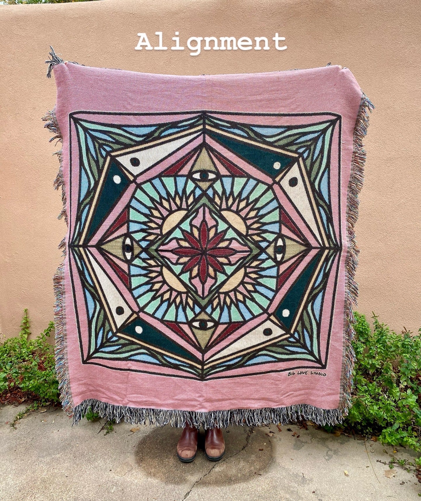 Alignment | Woven Mandala Blankets