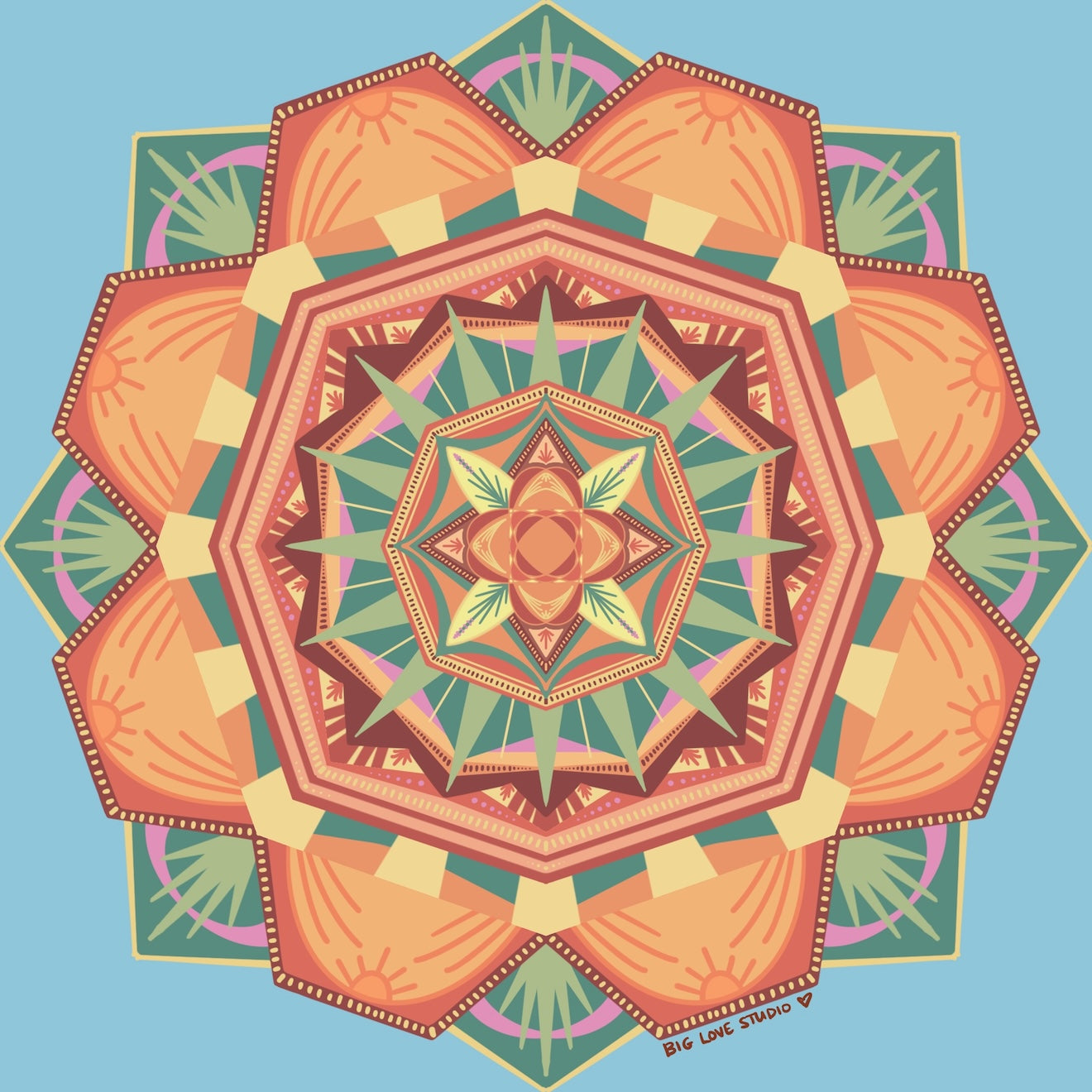 Desert Dreams | Woven Mandala Blanket