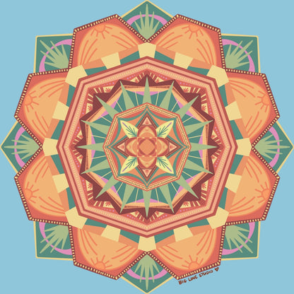 Desert Dreams | Woven Mandala Blanket