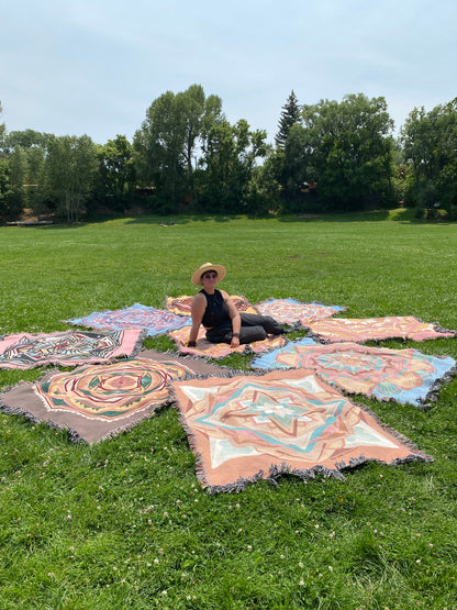 Play + Discover | Kaleidoscope Woven Blanket