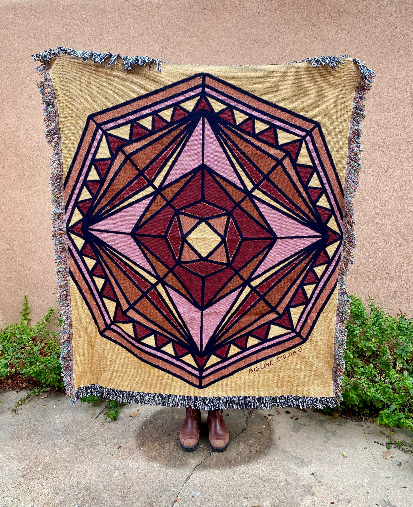 Southwest Vision | Woven Mandala Blanket