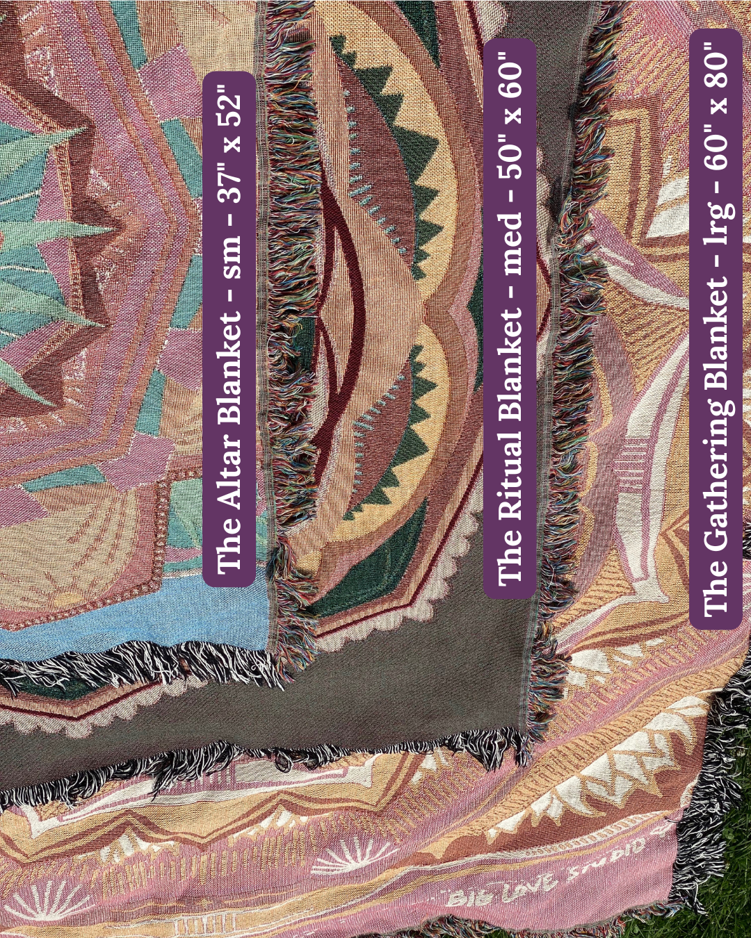 Flow + Allow | Kaleidoscope Woven Blanket