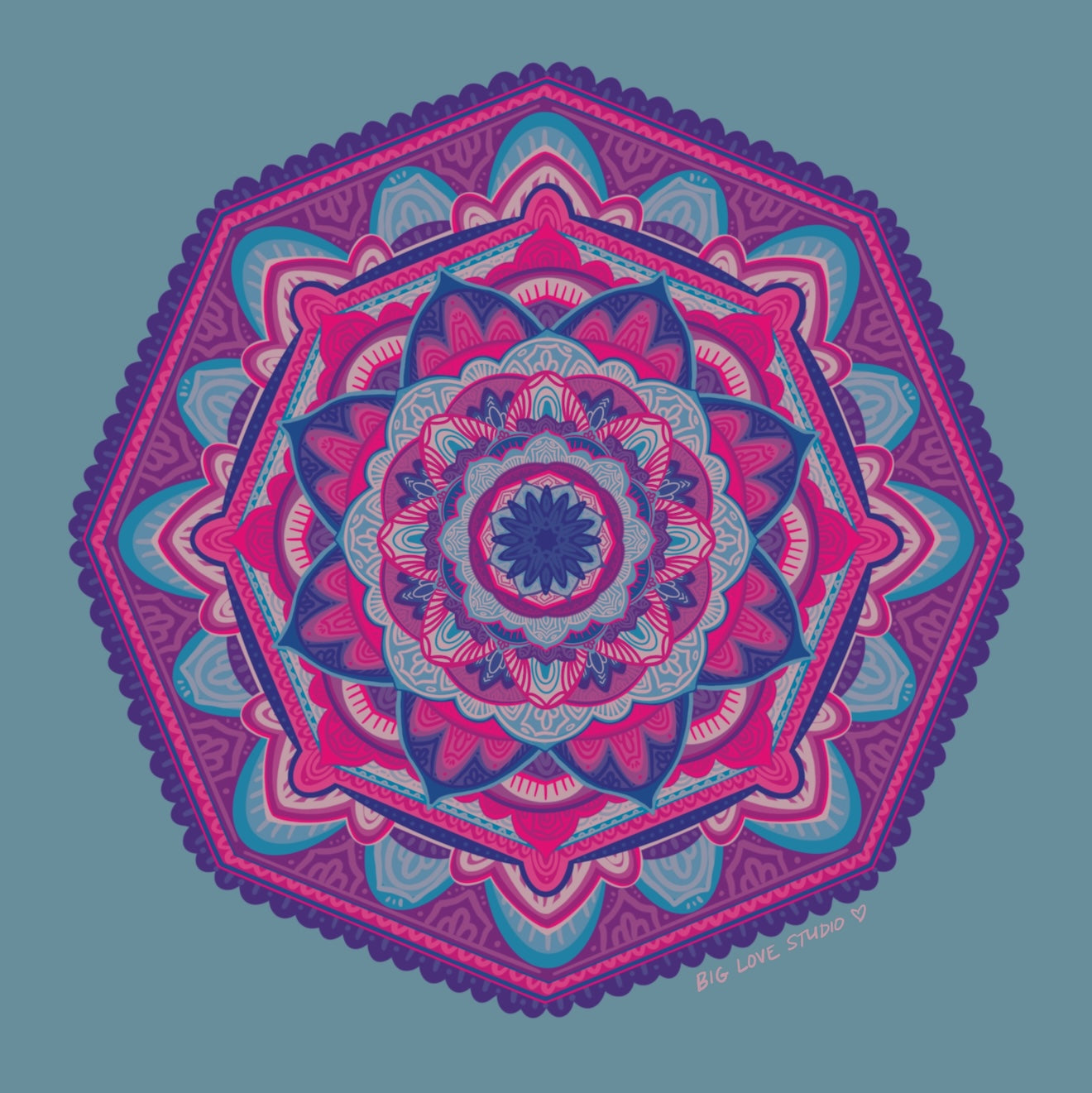 Maze of Emotions | Woven Mandala Blanket