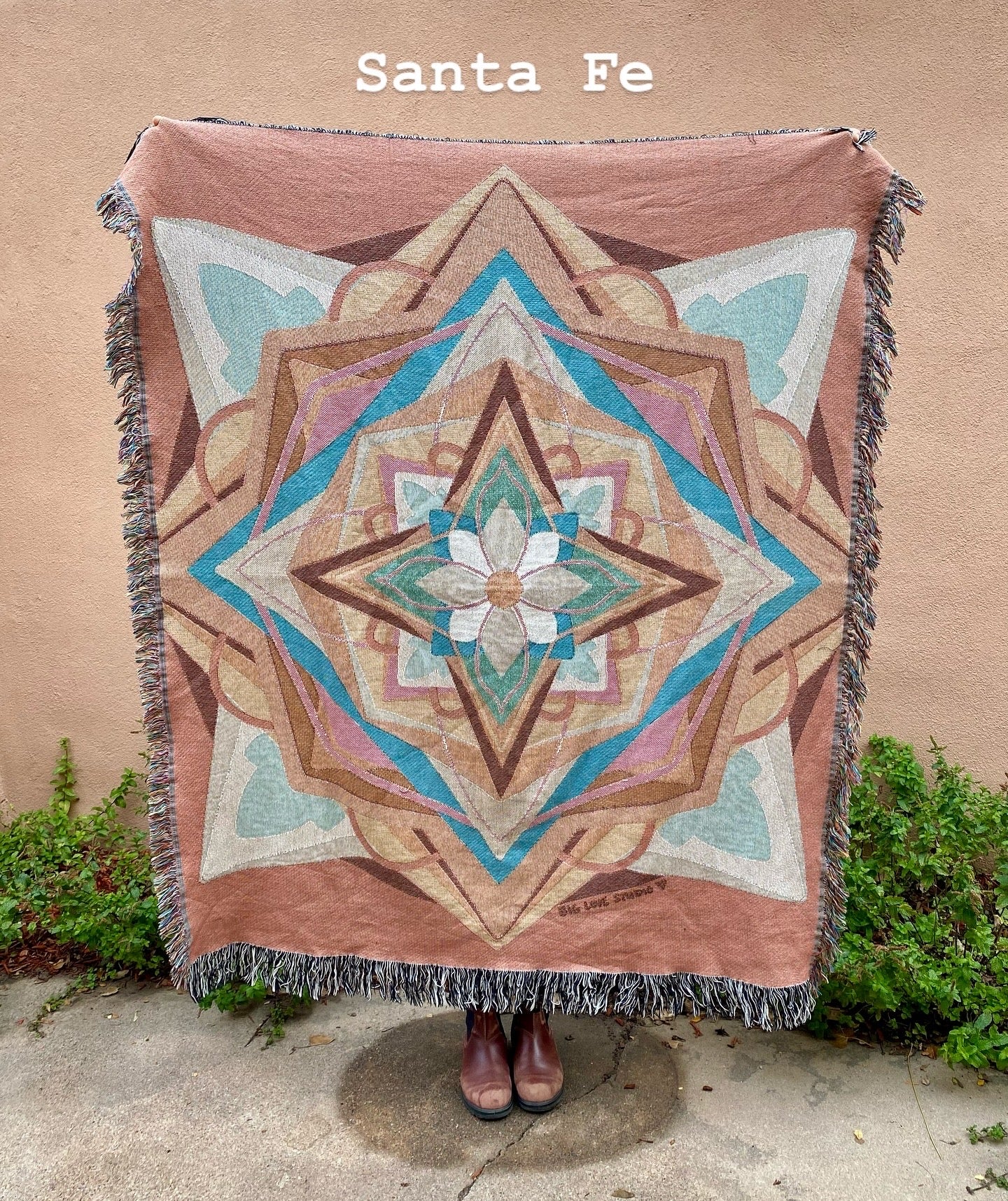 Santa Fe | Woven Mandala Blanket