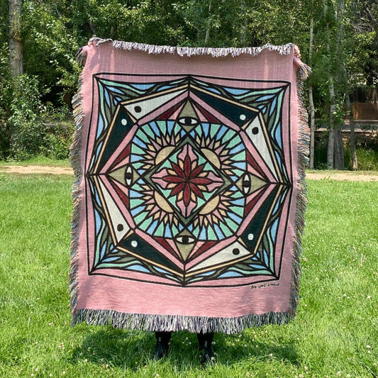 Alignment | Woven Mandala Blankets