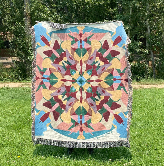 Play + Discover | Kaleidoscope Woven Blanket