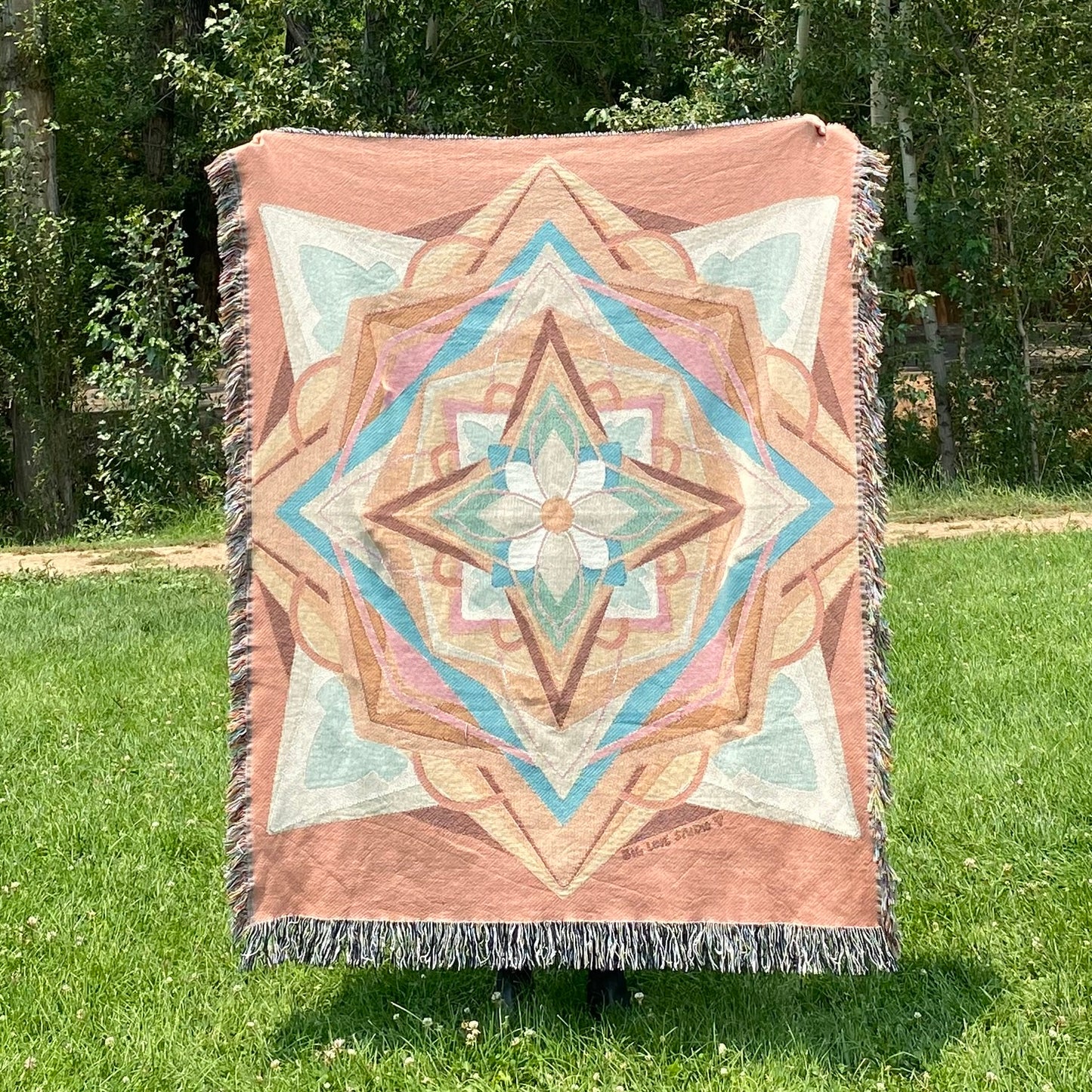 Santa Fe | Woven Mandala Blanket