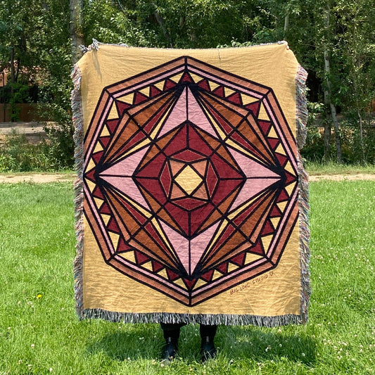 Southwest Vision | Woven Mandala Blanket