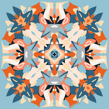 Stretch + Surrender | Kaleidoscope Woven Blanket